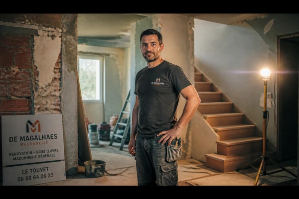 Entreprise maçonnerie rénovation intérieure Le Touvet
