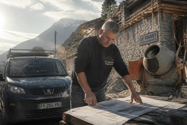 Entreprise maçonnerie travaux gros oeuvre Crolles