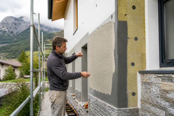 Travaux isolation thermique par extérieur Crolles