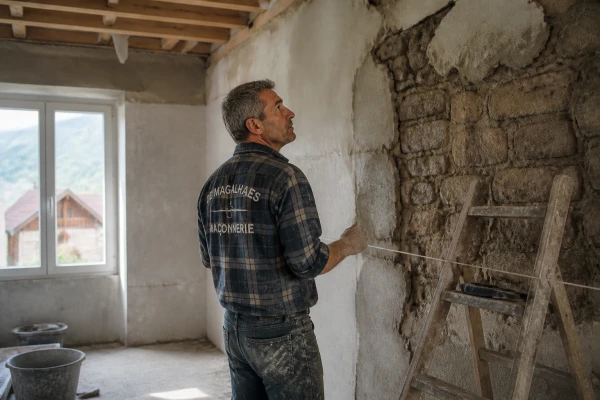 Travaux rénovation intérieure maison ancienne Grenoble